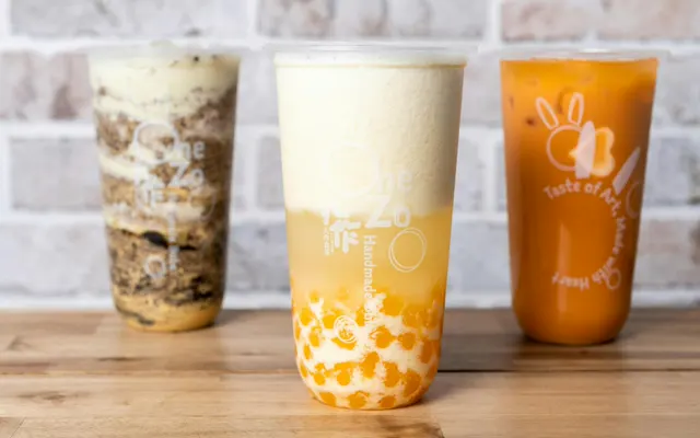 Bubble tea drinks